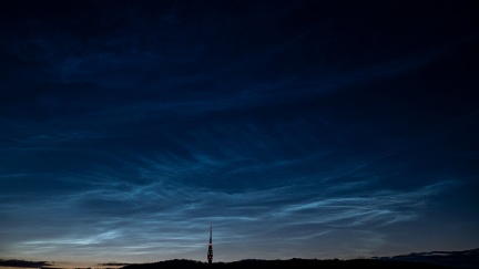 Noctilucent cloud from Bratislava