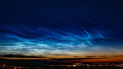 Noctilucent cloud from Bratislava