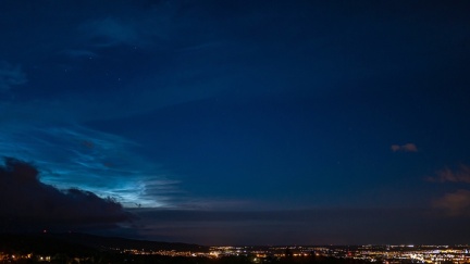 Noctilucent cloud from Bratislava