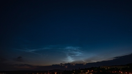 Noctilucent cloud from Bratislava
