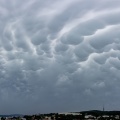 Mammatus cloud from Bratislava