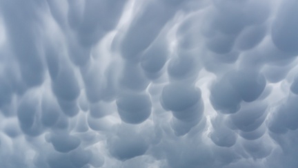 Mammatus cloud from Bratislava