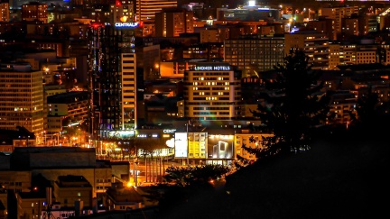 Bratislava in the night