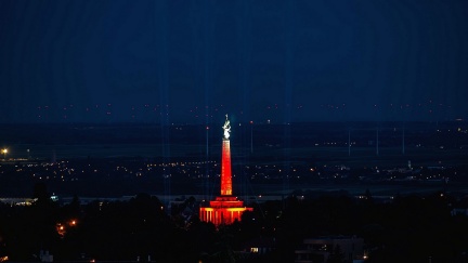 Slavín, memorial monument and military cemetery in Bratislava