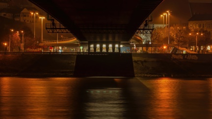 Under the bridge