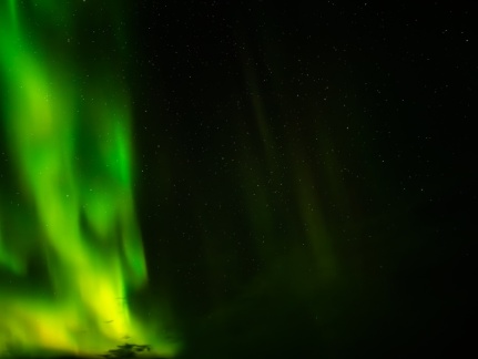 Aurora borealis from Tromsø, Norway